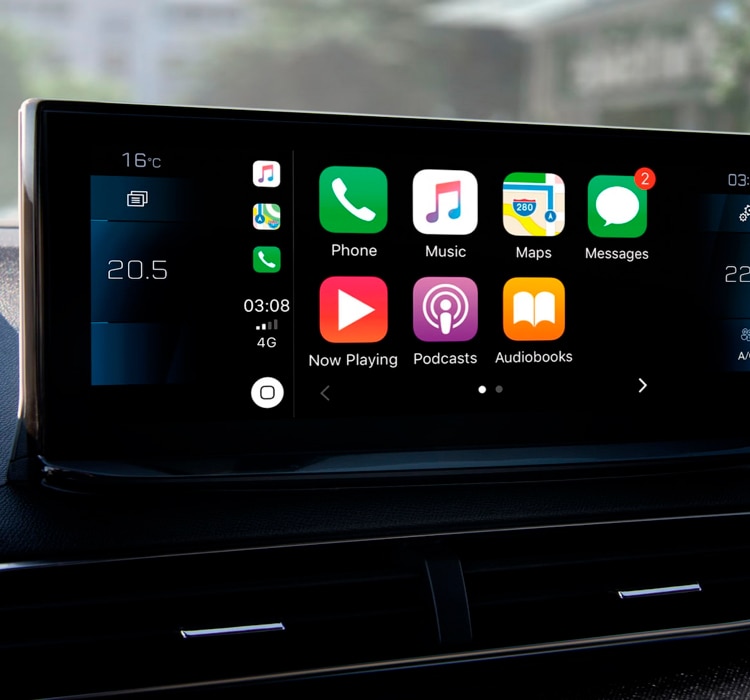 Peugeot 5008 connectivity 